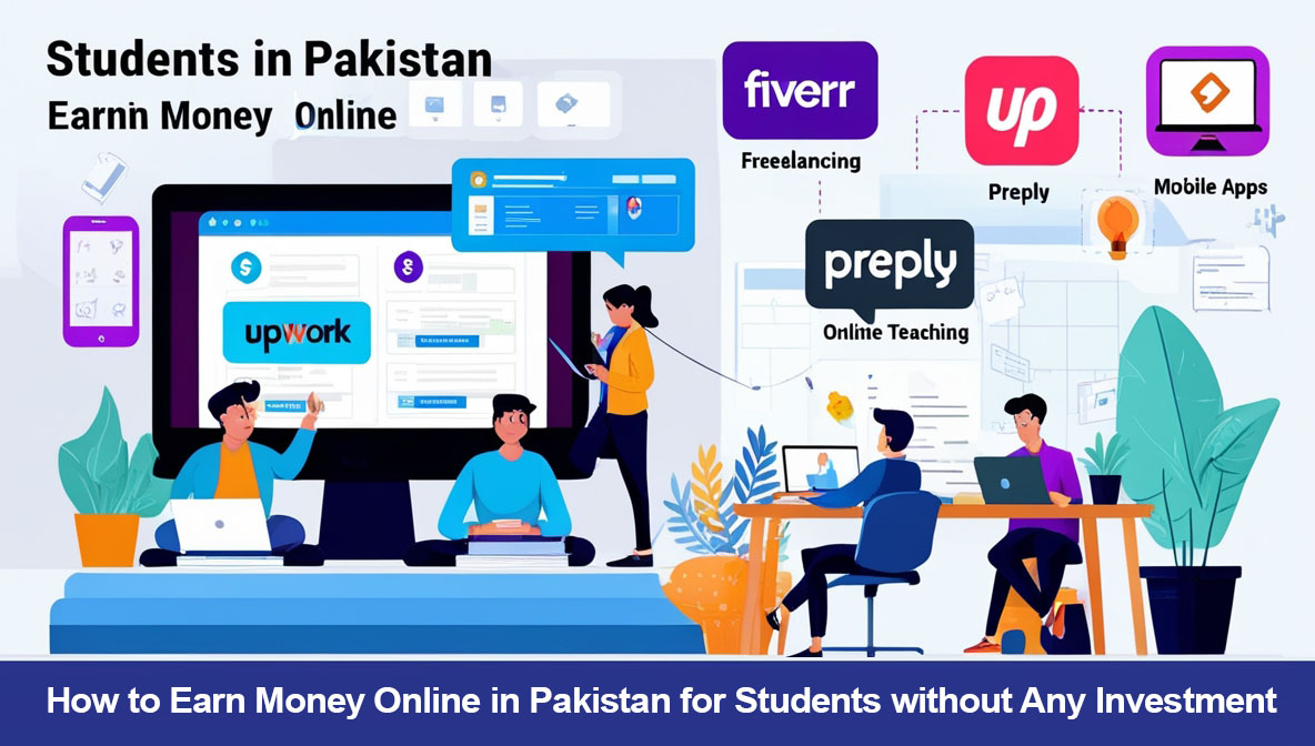 How-to-Earn-Money-Online-in-Pakistan-for-Students-without-Any-Investment